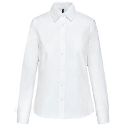 CHEMISE OXFORD MANCHES LONGUES FEMME KARIBAN FEMME
