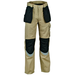 PANT DE TRAVAIL BRICKLAYER BEIGE/NOIR CP