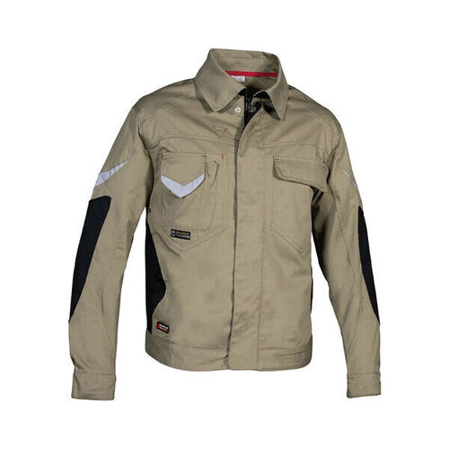 BLOUSON WORKMASTER BEIGE/NOIR CP