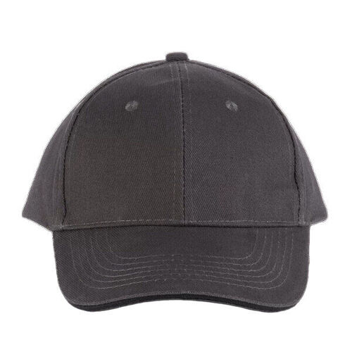CASQUETTE KARIBAN ORLANDO DARGREY / NOIR COTON BROSSE R&eacute;f : KP011