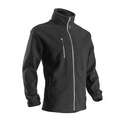 VESTE POLAIRE MANCHES LONGUES ANGARA 450GR NOIR