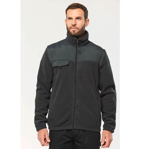 VESTE POLAIRE MANCHE AMOVIBLES HOMME 400GR 100% POLYESTER REF.WK9105