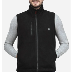 GILET POLAIRE SANS MANCHE CHAUFFANTE 100% POLAIRE AVEC BATTERIE REF.HV03