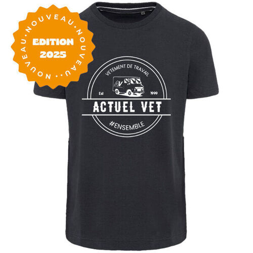 TEE SHIRT MC VINTAGE HOMME 100% COTON REF.KV2106