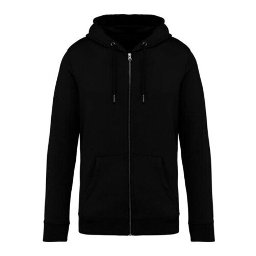 SWEAT SHIRT ECORESPONSABLE ZIPPE A CAPUCHE UNISEXE REF.NS402
