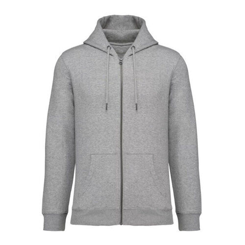SWEAT SHIRT ECORESPONSABLE ZIPPE A CAPUCHE UNISEXE REF.NS402