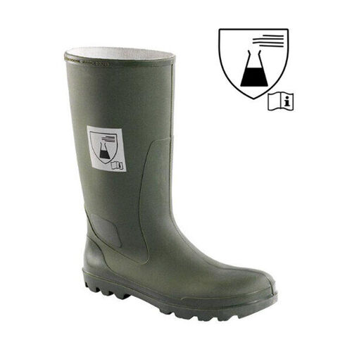 BOTTE CHIMIE SA BLEU EMBOUT DE SECU ET SEMELLE ANTI PERFORATION