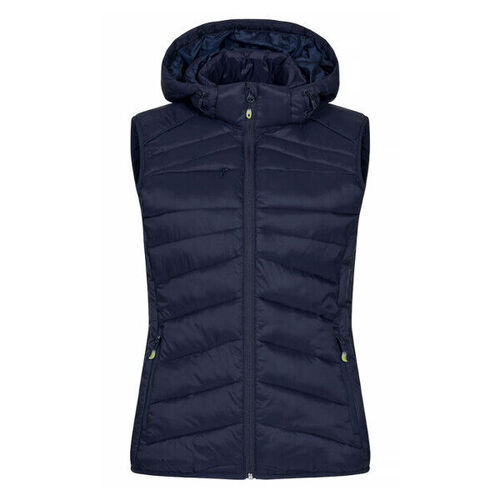 GILET DOUDOUNE FEMME 100% POLYAMIDE RECYCLE CAPUCHE AMOVIBLE REF.0200975