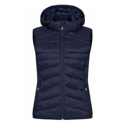GILET DOUDOUNE FEMME 100% POLYAMIDE RECYCLE CAPUCHE AMOVIBLE REF.0200975