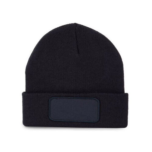 BONNET AVEC PATCH 100% ACRYLIQUE REF.KP895