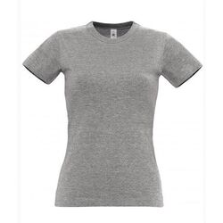 T SHIRT B&C FEM. MC 100% COTON 190g COULEUR R&eacute;f.B&C CGTW04T