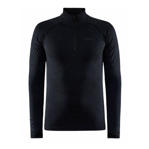 T SHIRT HOMME 1/2 ZIP ML DRY ACTIVE POLYESTER/POLYAMIDE REF.1911166