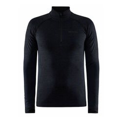 T SHIRT HOMME 1/2 ZIP ML DRY ACTIVE POLYESTER/POLYAMIDE REF.1911166