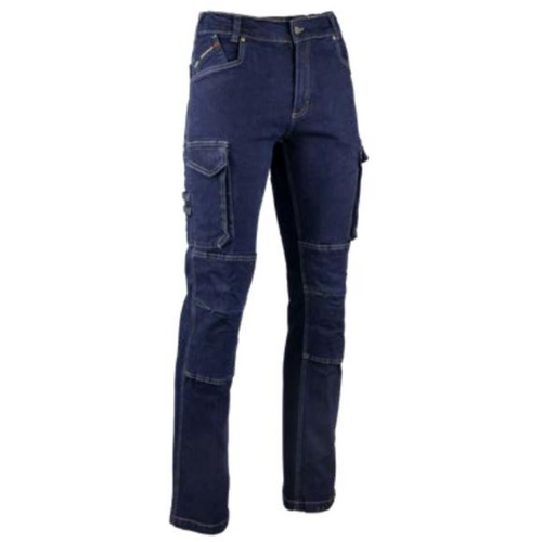 PANTALON JEAN STRETCH HOMME BARIL DENIM PG COTON/ELAS 405GR REF.1624 BARIL