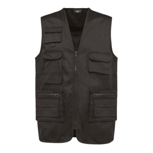GILET MULTIPOCHES DOUBLE UNISEXE POLY/COTON REF.WK609