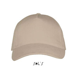 CASQUETTE 5 PANNEAUX LONG BEACH 100% COTON  REF.00594