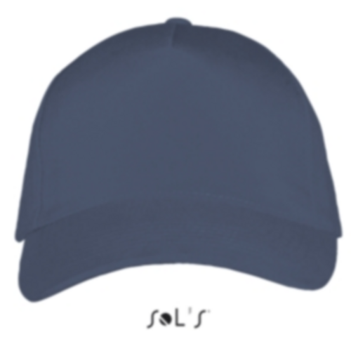 CASQUETTE 5 PANNEAUX LONG BEACH 100% COTON  REF.00594