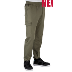PANTALON JOGGING IGO BAS RESSERRES POLY/COTON 195GR