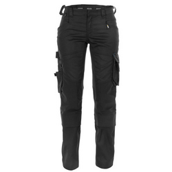 PANTALON DE TRAVAIL FEMME STRETCH DYNAX  AVEC POCHES GENOUX PC 245