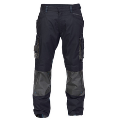 PANT DE TRAVAIL NOVA BICOLORE PC 250g MARINE/GRIS ANTHRACITE +POCHE GENOU