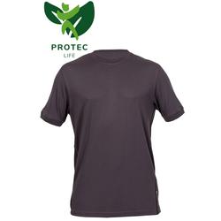 T SHIRT TAIGA MC GRIS COL ROND 60% LYOCELL 40% POLYESTER RECYCLE 180GR