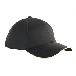 CASQUETTE CHELSY A VISIERE 6 PANNEAUX 195 G/M