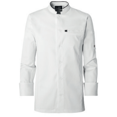 VESTE DE CUISINE HOMME ML CRUSH POLY/COTON STRETCH 195GR REF.0895