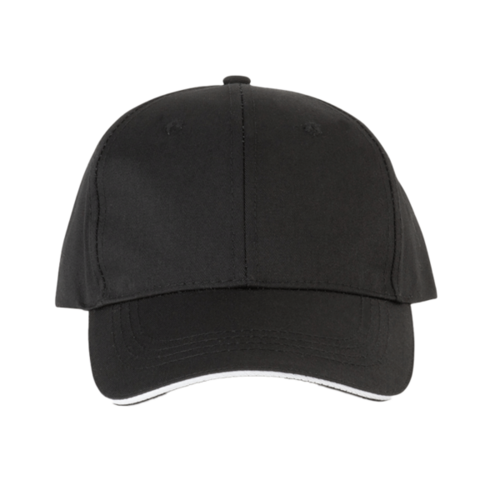 CASQUETTE SANDWICH CONTRASTE 6 PANNEAUX REF.KP145