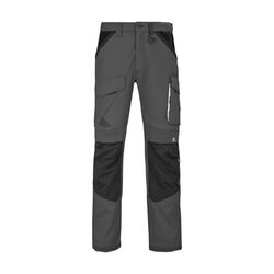 PANT WORK ATTITUDE 250GR RULER CP CHARCOAL/NOIR R&eacute;f.1ATTUP