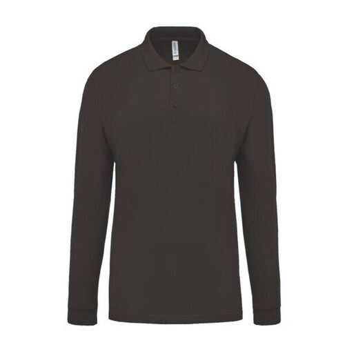POLO HOMME KARIBAN BASIC ML 100% COTON PIQUE 180 GR R&eacute;f : K256