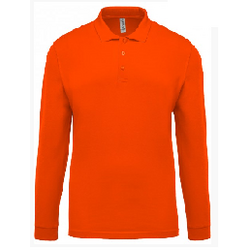 POLO HOMME KARIBAN BASIC ML 100% COTON PIQUE 180 GR R&eacute;f : K256
