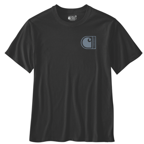 T SHIRT MC LOGO POITRINE COTON/POLYESTER REF.107048