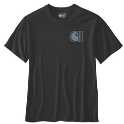 T SHIRT MC LOGO POITRINE COTON/POLYESTER REF.107048