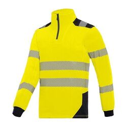 SWEAT KITA/ P&Eacute;GASE JAUNE/MARINE 100% POLYESTER RECYCLE GRS 300GR REF.SWEATKITA