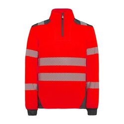 SWEAT KITA/P&Eacute;GASE ROUGE/GRIS 100% POLYESTER RECYCLE GRS 300GR REF.SWEATKITA01RG