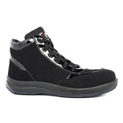 CHAUSS.SECU. MYSTIC FEMME HAUTE NOIR/VERNIS  S3