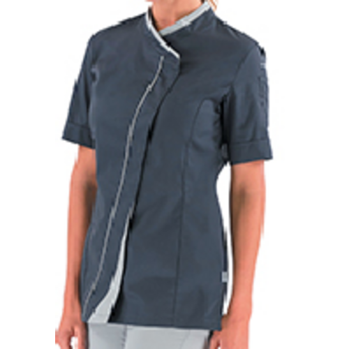 VESTE DE CUISINE FEMME MC CROISEE GINSENG CP 180G REF.2GNSCP