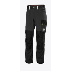 PANTALON OXFORD 4X GRIS EBENE/NOIR 94% POLYAMIDE 3% ELASTH REF.77395-989