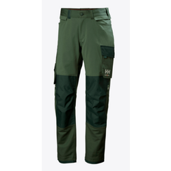 PANTALON OXFORD 4X VERT EBENE 94% POLYAMIDE 3% ELASTH REF.77395-474