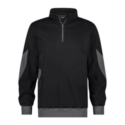 SWEAT 1/4 ZIPPEE HYRAX NEXT COTON/POLYESTER RECYCLE 290GR