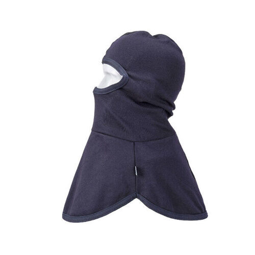 CAGOULE ANTISTATIQUE BALACLAVA MARINE RESISTANTE AUX FLAMMES REF .FR20