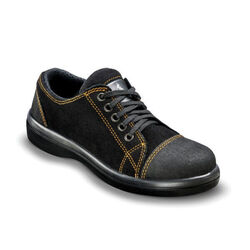 CHAUSS.SECU.VITAMINE FEMME BASSE VELOURS  NOIR  S3ci