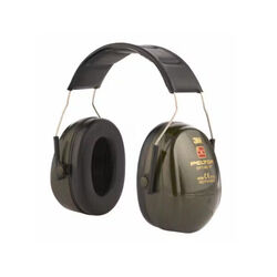 CASQUE ANTI-BRUIT OPTIM 2 3M VERT/NOIR SNR 31dB R&eacute;f.H52001