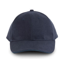 CASQUETTE KARIBAN ORLANDO MARINE COTON BROSSE R&eacute;f : KP011