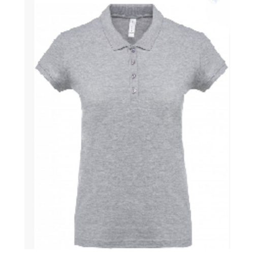 POLO FEMME MC 100% COTON PIQUE 180 GR R&eacute;f : K255