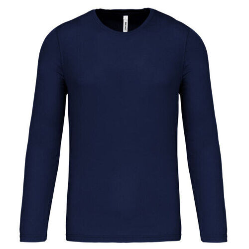 T-SHIRT SPORT MANCHES LONGUES 100% POLYESTER  : PA443