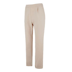 PANTALON FEMME BI-ELASTIQUE A OURLET RETOURNE PLANA 88% PES 12% ELAS REF.700049