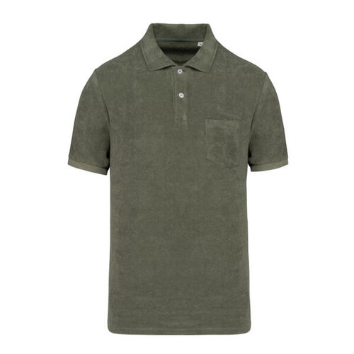 POLO ECORESPONSABLE EN EPONGE HOMME 80% COTON/20%POLYESTER REF NS227