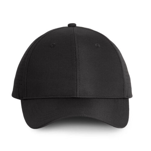CASQUETTE 6 PANNEAUX PERFORE 100%POLYESTER 120GR REF KP118