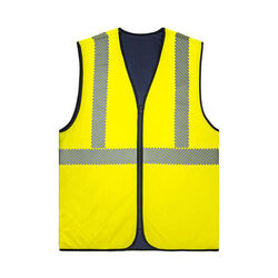 GILET RAFRAICHISSANT JUSQU'A 7� KIPCOOL JAUNE HV REF.GILETKIPC01